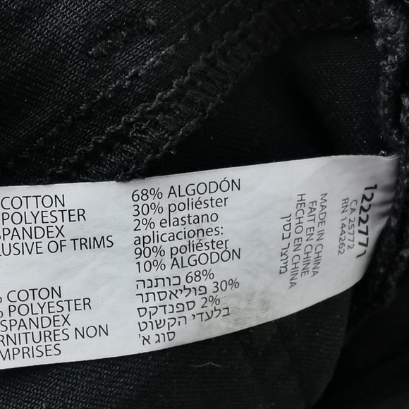 SIZE 27 Black Tape, Low-Rise, Black Skinny Jeans NWT - Picture 10 of 11